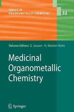 portada medicinal organometallic chemistry (en Inglés)