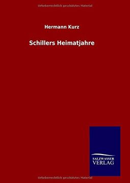 portada Schillers Heimatjahre (German Edition)