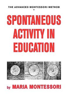 portada spontaneous activity in education (en Inglés)