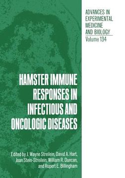portada Hamster Immune Responses in Infectious and Oncologic Diseases (en Inglés)