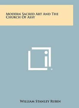 portada modern sacred art and the church of assy