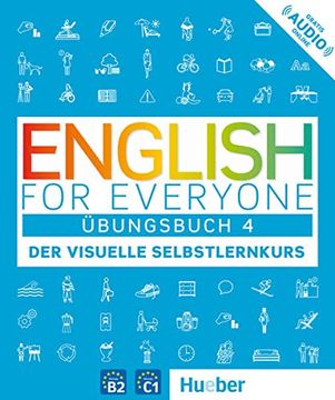 portada English for Everyone 4: Der Visuelle Selbstlernkurs / Übungsbuch (in English)