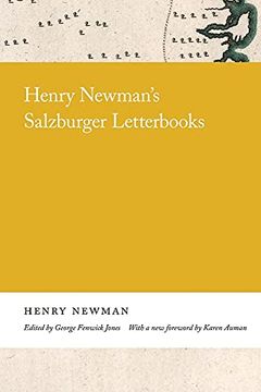 portada Henry Newman'S Salzburger Letterbooks (Georgia Open History Library) (in English)