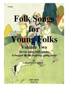 portada Folk Songs for Young Folks, Vol. 2 - trumpet and piano