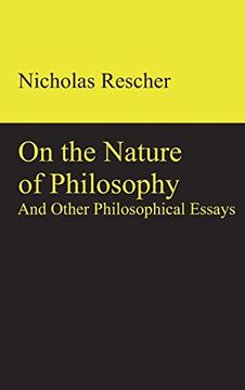 portada On the Nature of Philosophy and Other Philosophical Essays (en Inglés)