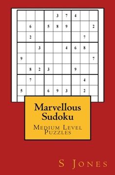 portada Marvellous Sudoku: Medium Level Puzzles