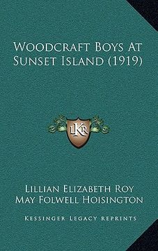 portada woodcraft boys at sunset island (1919) (en Inglés)