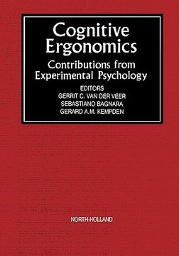 portada cognitive ergonomics: contributions from experimental psychology (in English)