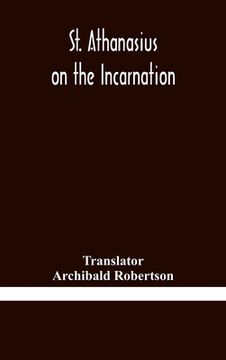 portada St. Athanasius on the incarnation