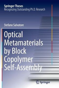 portada Optical Metamaterials by Block Copolymer Self-Assembly (en Inglés)