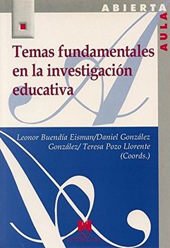portada Temas Fundamentales en la Investigación Educativa