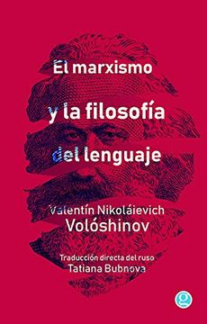 portada El Marxismo y la Filosofia del Lenguaje