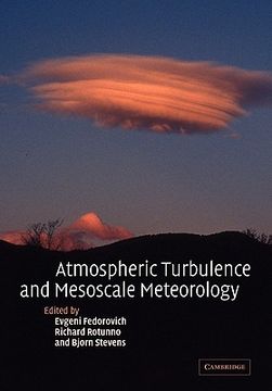portada Atmospheric Turbulence and Mesoscale Meteorology Paperback (en Inglés)