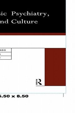portada forensic psychiatry, race and culture (en Inglés)