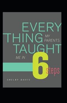 portada Everything My Parents Taught Me in 6 Steps: Life's Guide (en Inglés)
