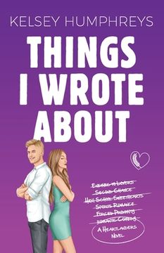 portada Things I Wrote About: An Enemies-to-Lovers Second Chance Romance (en Inglés)