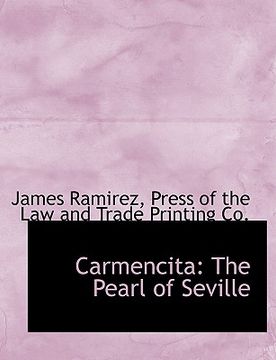 portada carmencita: the pearl of seville (en Inglés)