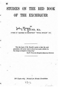 portada Studies on The Red book of the Exchequer (en Inglés)