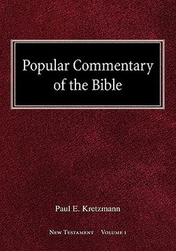 portada popular commentary of the bible new testament volume 1 (en Inglés)
