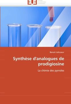 portada Synthese D''Analogues de Prodigiosine