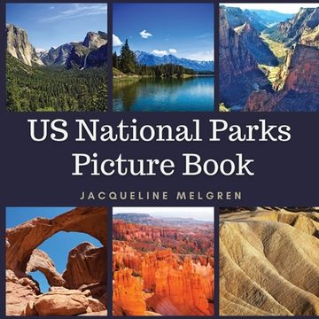 portada Us National Parks Picture Book: Dementia and Alzheimer's Activities for Seniors (en Inglés)