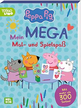 portada Peppa: Mein Mega Malspaß: Kinderbeschäftigung ab 3 (Peppa Pig) (en Alemán)