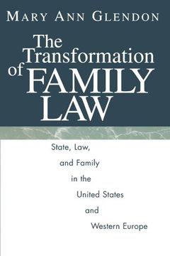 portada The Transformation of Family Law: State, Law, and Family in the United States and Western Europe (en Inglés)