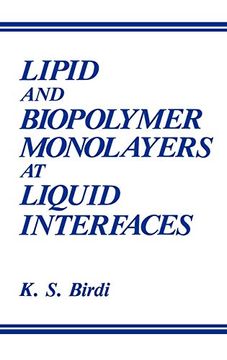 portada Lipid and Biopolymer Monolayers at Liquid Interfaces 