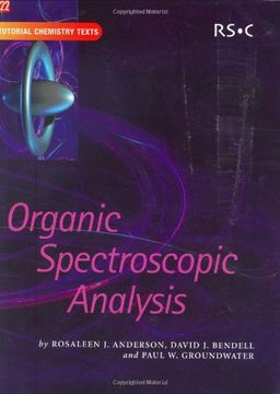 portada Organic Spectroscopic Analysis (Tutorial Chemistry Texts) (en Inglés)