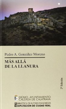 portada Más Allá de la Llanura - 2ª Edición (Biblioteca a. Manchegos) (in Spanish)