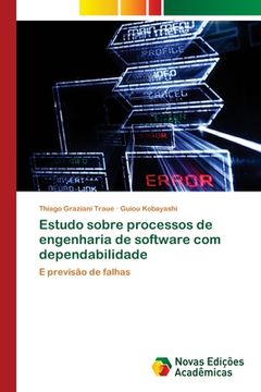portada Estudo Sobre Processos de Engenharia de Software com Dependabilidade (en Portugués)