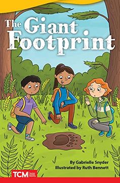 portada The Giant Footprint (Fiction Readers) (en Inglés)