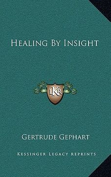 portada healing by insight (en Inglés)