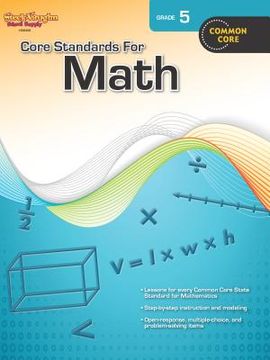 portada core standards for math grade 5 (en Inglés)