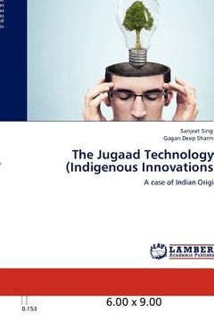 portada the jugaad technology (indigenous innovations) (en Inglés)