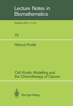 portada cell kinetic modelling and the chemotherapy of cancer (en Inglés)