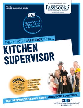 portada Kitchen Supervisor (C-1336): Passbooks Study Guide Volume 1336 (en Inglés)