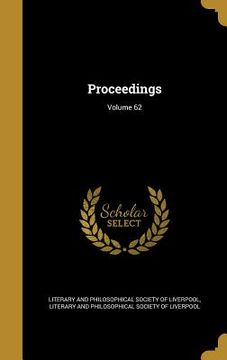 portada Proceedings; Volume 62 (en Inglés)