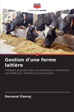 portada Gestion d'une ferme laitière (en Francés)