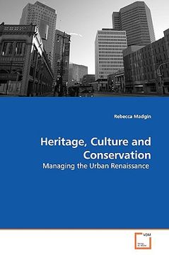 portada heritage, culture and conservation (en Inglés)