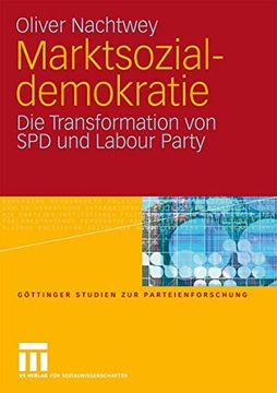 portada Marktsozialdemokratie: Die Transformation von spd und Labour Party