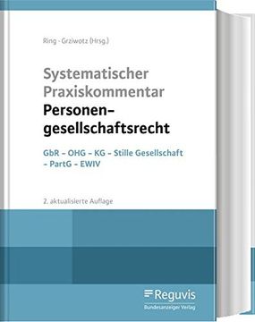 portada Systematischer Praxiskommentar Personengesellschaftsrecht gbr - ohg - kg - Stille Gesellschaft - Partg - Ewiv (en Alemán)