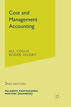 portada Cost and Management Accounting (Professional Masters (Business)) (en Inglés)