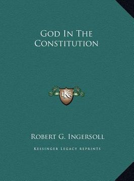 portada god in the constitution (en Inglés)