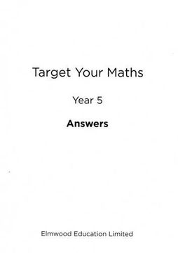portada Target Your Maths Year 5 Answer Book: Year 5