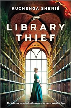 portada The Library Thief: A Novel (in English)