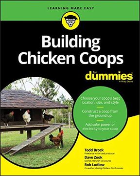 portada Building Chicken Coops for Dummies (en Inglés)
