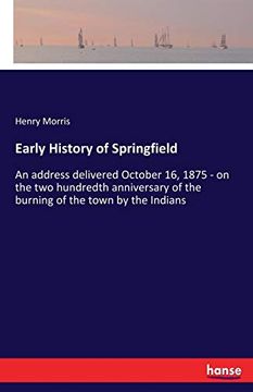 portada Early History of Springfield (in English)