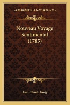 portada Nouveau Voyage Sentimental (1785) (en Francés)