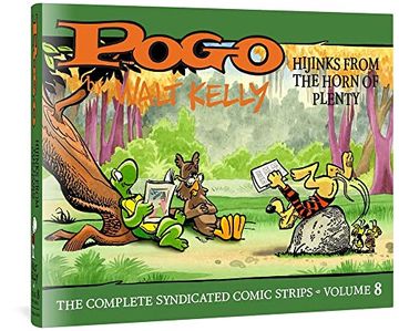 portada Pogo the Complete Syndicated Comic Strips: Volume 8: Hijinks From the Horn of Plenty (Walt Kelly'S Pogo) 